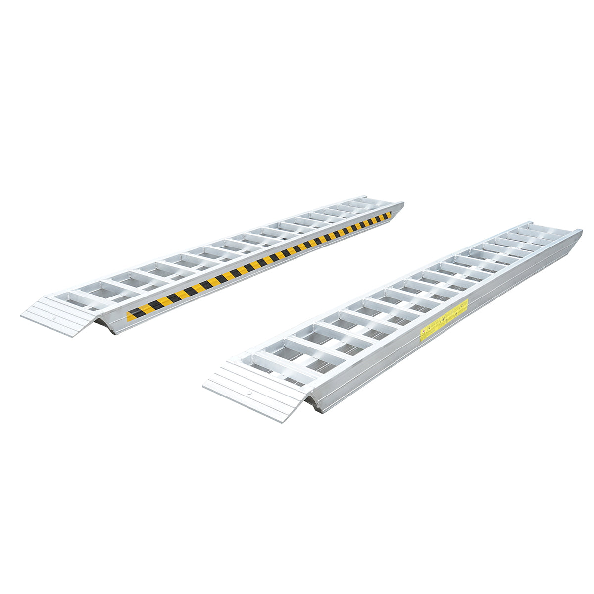 Aluminum ramps set 6 tons for loading/unloading 380x45x15cm